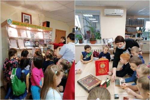 Кольцовская библиотека провела экскурсию для детского сада «Совёнок»   