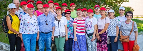 Союз пенсионеров поблагодарил Библиотеку Кольцово за экскурсию
